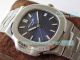 Swiss Patek Philippe Nautilus 7118 Replica Watch Blue Face Stainless Steel Watch (6)_th.jpg